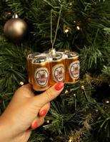 Nordic Light Kerstbal Six Pack Bier 9 cm - thumbnail
