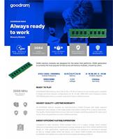 Goodram GR2400D464L17S/8G geheugenmodule 8 GB DDR4 2400 MHz - thumbnail