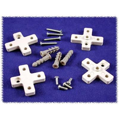 Hammond Electronics MF0040 Polycarbonaat Grijs 1 stuk(s)