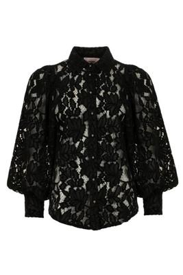 Freebird blouse Kendall | Zwart Freebird blouse Kendall | Zwart