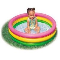 Opblaasbaar matras Intex 18 Glazen Zilverkleurig 188 x 30 x 71 cm (6 Stuks) - thumbnail