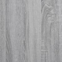 Haardombouw 81x18x82 cm bewerkt hout grijs sonoma eikenkleur - thumbnail