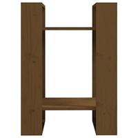 Boekenkast/kamerscherm 41x35x57 cm grenenhout honingbruin - thumbnail
