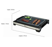 LITTLE BALANCE Elektrische Barbecue - Easy Nopifas - Kookoppervlak 38 x 25 cm - PFAS-vrije microkeramische coating - 2000W - thumbnail