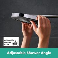 Hansgrohe Pulsify S Puro Showerpipe 260 1jet met thermostaat en handdouche 3jet, chroom - thumbnail