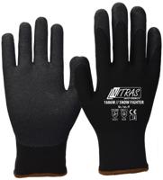 NITRAS SAFETY winterhandschuh "snow fighter " winter glove size 8 black snow fighter - thumbnail
