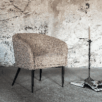 Nohr Fauteuil 'Jennilee' Teddy, kleur Bruin - thumbnail