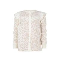 Shoeby Jill & Mitch blouse Boho met all over print ecru - thumbnail