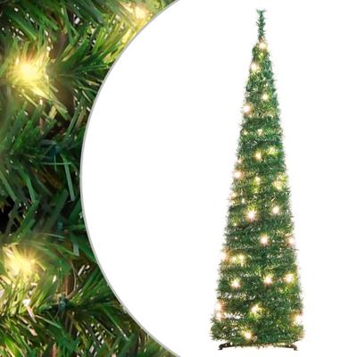 VidaXL Kunstkerstboom pop-up 50 led's 120 cm groen VidaXL Kunstkerstboom pop-up 50 led's 120 cm groen