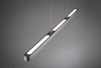 Paulmann Lento Pendell 79900 Hanglamp LED LED 10.50 W Chroom (mat) - thumbnail