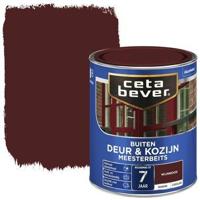 Cetabever Meesterbeits Deur en Kozijn Dekkend Zijdeglans - Wijnrood - 0,75 liter - thumbnail