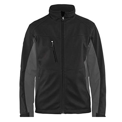 Blåkläder Softshell Jack 49502516 | Zwart/Donkergrijs | Maat 3XL - 7330509556115