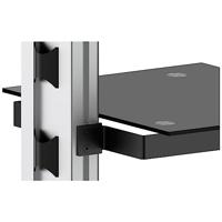 SpeaKa Professional SP-TVC-500 TV-wagen In hoogte verstelbaar 94,0 cm (37) - 203,2 cm (80) Vloerstandaard, In hoogte verstelbaar, Kantelbaar - thumbnail