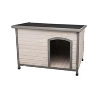 TRIXIE NATURA HONDENHOK CLASSIC PLAT DAK GRIJS 85X60X58 CM - thumbnail