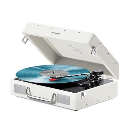 Vinyl draaitafel - MIXX - Revival 55 - Ingebouwde stereoluidsprekers - 3 snelheden - Bluetooth - RCA-uitgang - Crème Vinyl draaitafel - MIXX - Revival 55 - Ingebouwde stereoluidsprekers - 3 snelheden - Bluetooth - RCA-uitgang - Crème