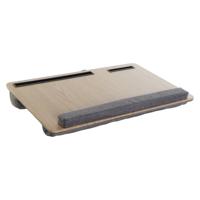 Dienblad Home ESPRIT Polyester Hout MDF 55 x 35 x 7 cm - thumbnail