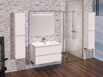 SEPHIA compleet badmeubel 80cm mat wit