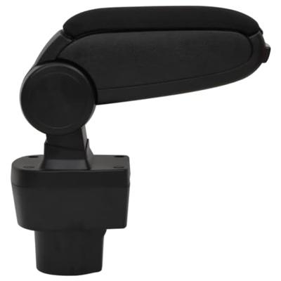 VidaXL Armsteun 12x32x(32-49) cm abs zwart