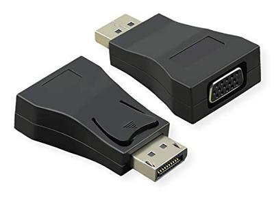 VALUE DisplayPort-VGA Adapter, DP Male - VGA Female, Actief