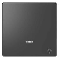 Merten MEG3322-6034 Wisselschakelaar Afdekking System Design Antraciet 1 stuk(s) - thumbnail