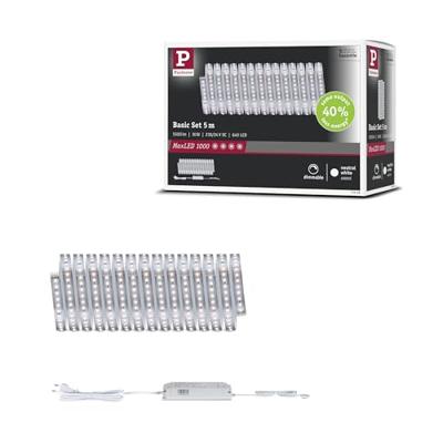 Paulmann MaxLED 1000 71246 LED-strip basisset 230 V 5 m Neutraalwit 1 set(s) Paulmann MaxLED 1000 71246 LED-strip basisset 230 V 5 m Neutraalwit 1 set(s)
