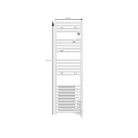 Go by Van Marcke Doris elektrische handdoekradiator 159x50cm 1750 watt met ventilator en digitaal bedieningspaneel wit 851128 - thumbnail