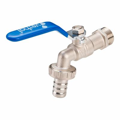 Kraan Verhal 1/2" x 3/4" Chroom Roestvrij staal Blik Teflon Kraan Verhal 1/2" x 3/4" Chroom Roestvrij staal Blik Teflon