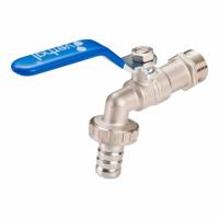 Kraan Verhal 1/2" x 3/4" Chroom Roestvrij staal Blik Teflon - thumbnail