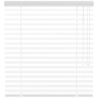 Fenstr houten jaloezie New York 65mm - sneeuwwit (10009) - thumbnail