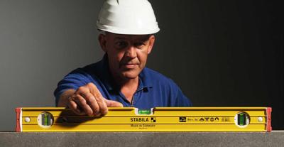 Stabila Waterpas,96-2M Magn.Afn.Kappen2V1H 180cm - 15857