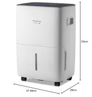 Luchtontvochtiger Taurus Pleasant Water Pump 460 w 30 L - thumbnail