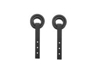 Set van 2 rollers open wiel 255mm tbv schuifd - thumbnail