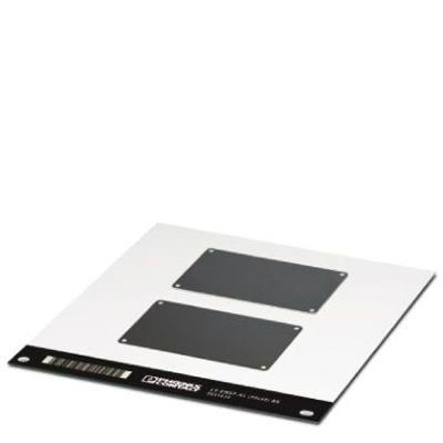 Phoenix Contact 0831630 LS-EMSP-AL (90X60) BK Apparaatmarkering Montagemethode: Schroeven, Nieten Zwart Aantal markeringen: 10 5 stuk(s) Phoenix Contact 0831630 LS-EMSP-AL (90X60) BK Apparaatmarkering Montagemethode: Schroeven, Nieten Zwart Aantal markeringen: 10 5 stuk(s)