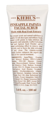 Kiehls - Kiehl&apos;s Pineapple Papaya Facial Scrub 100ml Make-up verwijderaar en reiniger