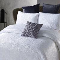 DreamHouse Bedding Bedsprei - Velvet Clara - Wit 260 x 250 cm - thumbnail