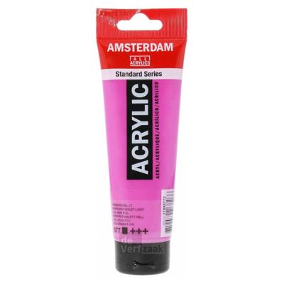 Royal Talens Amsterdam Acrylverf 120 ml - Permanentrood Violetlicht 577
