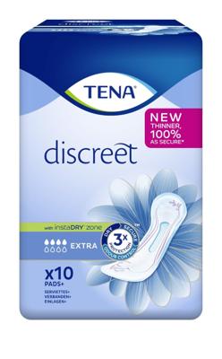 Tena Lady discreet extra 10 Stuks Tena Lady discreet extra 10 Stuks