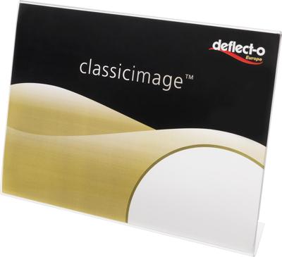 Deflecto 47505 Classic Image® Tafelstatief Voor papierformaat: DIN A5 staand Transparant 12 stuks/pak 12 stuk(s) Deflecto 47505 Classic Image® Tafelstatief Voor papierformaat: DIN A5 staand Transparant 12 stuks/pak 12 stuk(s)