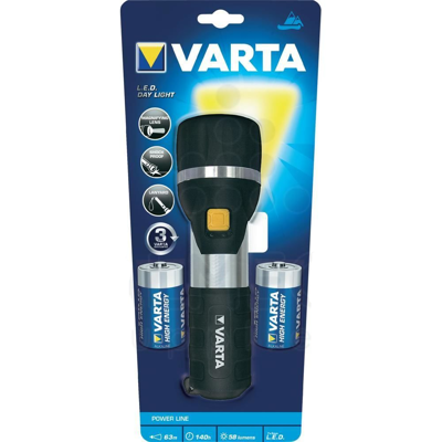 Varta zaklamp Day Light Multi LED F30 2xD - 5749021 Varta zaklamp Day Light Multi LED F30 2xD - 5749021