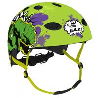 Disney Fietshelm hulk jongens groen maat 54/58 cm - thumbnail