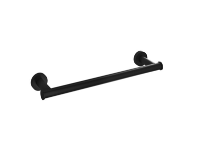 Hotbath Cobber Handdoekrek 34cm Zwart Mat CBA06 Hotbath Cobber Handdoekrek 34cm Zwart Mat CBA06