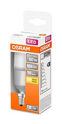 OSRAM HOMELIGHTING 4058075428362 LED-lamp Energielabel F (A - G) E14 Ballon 8 W = 60 W Warmwit (Ø x l) 37.2 mm x 115 mm 1 stuk(s) OSRAM HOMELIGHTING 4058075428362 LED-lamp Energielabel F (A - G) E14 Ballon 8 W = 60 W Warmwit (Ø x l) 37.2 mm x 115 mm 1 stuk(s)