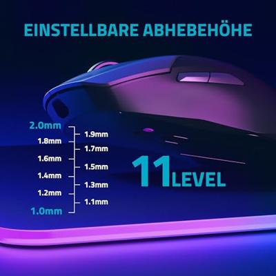 Rapoo VT9PRO 4K+8K Gaming Muis Zwart