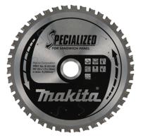 Makita Accessoires B-63133 | Cirkelzaagblad Sandwichpaneel | Specialized | 165x20x1,75 42T 0G - B-63133 - thumbnail