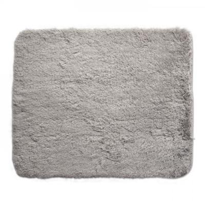 Bidetmat 60x60 cm grijs