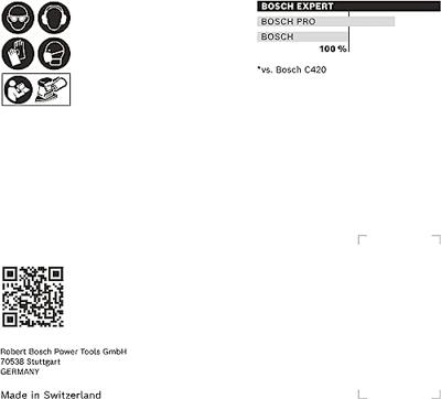 Bosch Accessories 2608901676 Schuurpapier voor multischuurmachine Korrelgrootte (num) 40 (l x b) 102 mm x 93 mm 10 stuk(s)