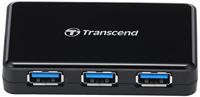 Transcend TS-HUB3K 4-poorts USB 3.0 hub - thumbnail