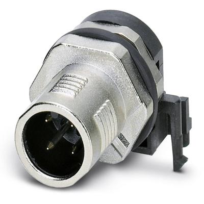 Phoenix Contact 1436589 Sensor/actuator inbouwconnector M12 Aantal polen (sensoren): 4 Stekker, inbouw 10 stuk(s)