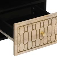 Tv-meubel 100x33x46 cm massief mangohout - thumbnail