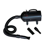 Hondenföhn met 3 opzetstukken 2400 W zwart - thumbnail